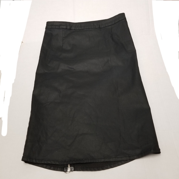 Lot 5 Zara Black Bandage Bodycon Midi Modest Pencil Ruching Skirt size M & L - Picture 5 of 9